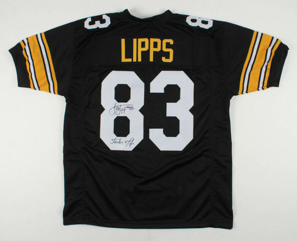 Louis Lipps Signed Pittsburgh Steeler Jersey Inscribed "Steeler 4 Life"(TSE COA)