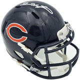 DEVIN HESTER AUTOGRAPHED BEARS BLUE SPEED MINI HELMET BECKETT WITNESS 244042
