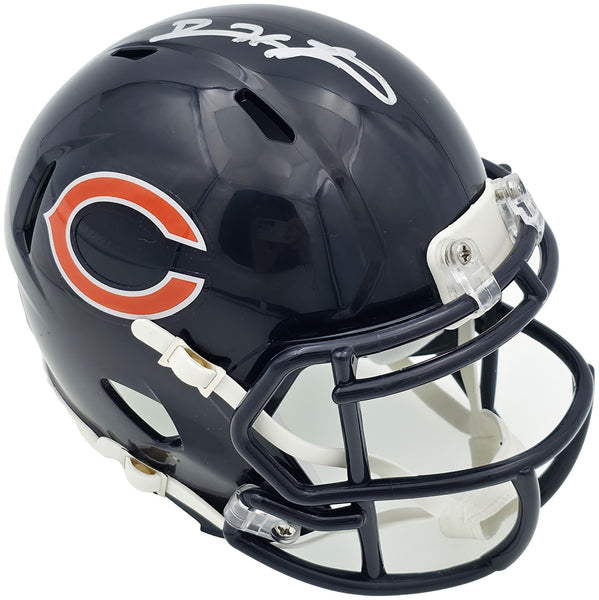DEVIN HESTER AUTOGRAPHED BEARS BLUE SPEED MINI HELMET BECKETT WITNESS 244042