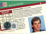 Willie Wood Autographed 1991 Pro Set #4 Trading Card Beckett 44910