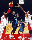 Adonal Foyle Autographed Signed 16x20 Photo Orlando Magic PSA/DNA #S76704
