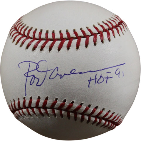 Rod Carew Autographed/Signed California Angels AL Baseball HOF 91 Beckett 56509
