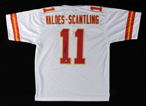 Marquez Valdes-Scantling Signed Kansas City Chiefs Jersey (Beckett) 2018 Drft Pk