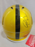 ROMAN WILSON SIGNED PITTSBURGH STEELERS FS FLASH SPEED AUTHENTIC HELMET BECKETT