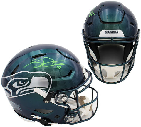 Sam Darnold Signed Seattle Seahawks Speed Flex Authentic Rivalries NFL Helmet