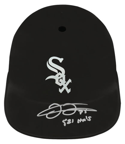 Frank Thomas Signed White Sox Replica Souvenir Batting Helmet w/521 HR's -SS COA