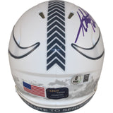 Adrian Peterson Autographed Minnesota Vikings 24 STS Mini Helmet Beckett 50835
