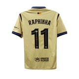 Raphinha Signed FC Barcelona Away Soccer Jersey #11 with Beckett COA