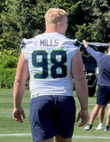 Rylie Mills Signed Seattle Seahawks Jersey (JSA) 2025 Draft Pick / Nose Tackle