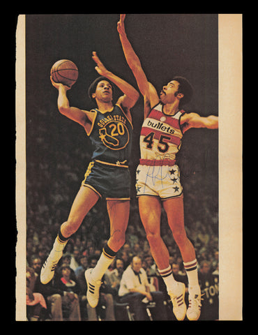 Phil Smith & Phil Chenier Autographed Signed 8x11 Magazine Photo SKU #238056