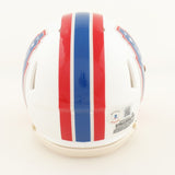 Earl Campbell Signed Houston Oilers Mini Helmet (Beckett) 5xPro Bowl R.B.