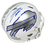 Josh Allen Buffalo Bills Signed Riddell 2025 Rivalries Authentic Helmet BAS