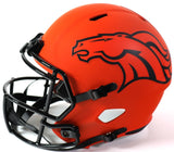 Patrick Surtain II Autographed/Inscribed "24 DPOY" Rave Replica Broncos Helmet