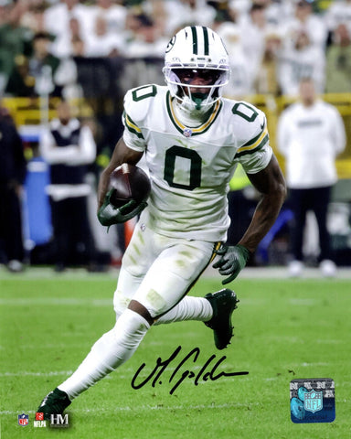 MATTHEW GOLDEN - Green Bay Packers NFL Receiver - Signed 8x10 Photo AUTO #5