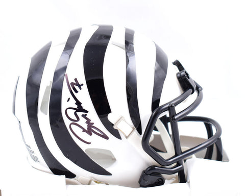 Boomer Esiason Signed Bengals Alternate 2022 Speed Mini Helmet - Beckett W Holo