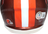 Amari Cooper Signed Cleveland Browns Flash Mini Helmet Beckett 40638
