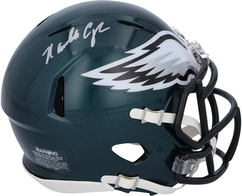 Randall Cunningham Philadelphia Eagles Signed Riddell Speed Mini Helmet