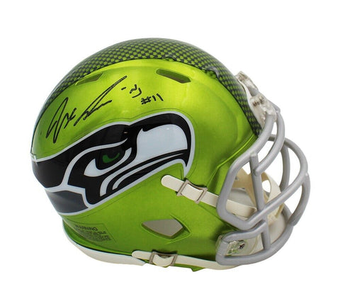Jaxon Smith-Njigba Signed Seattle Seahawks Speed Flash NFL Mini Helmet