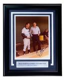 Billy Martin George Steinbrenner Signed Framed 8x10 New York Yankees Photo PSA