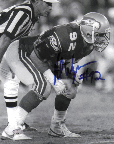 Dave Wyman Autographed Signed 8x10 Photo Seattle Seahawks MCS Holo #63224