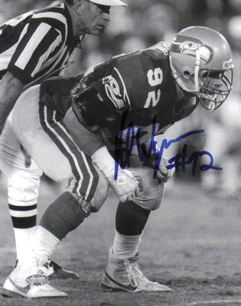 Dave Wyman Autographed Signed 8x10 Photo Seattle Seahawks MCS Holo #63224