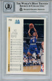 Spud Webb Signed 1992 Upper Deck McDonalds #P35 Trading Card BAS 10 Slab 36319
