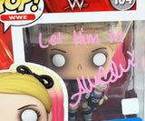 ALEXA BLISS AUTOGRAPHED FUNKO POP 104 VINYL FIGURINE LET HIM IN BECKETT 208708