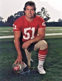 San Francisco "49ers 1980's Legends" Team Highlight Stat Jersey Signed / 6 Stars