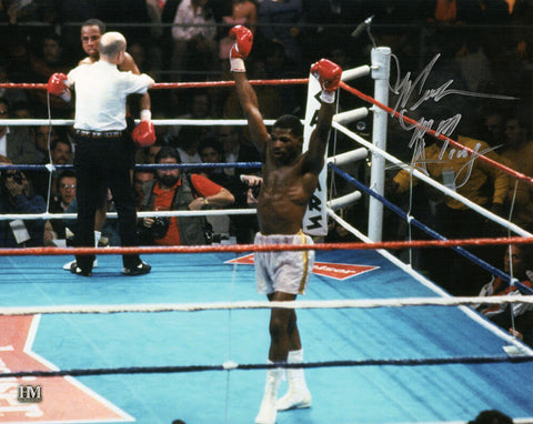 Marlon Starling Signed Boxing Arms Raised 8x10 Photo - (SCHWARTZ SPORTS COA)