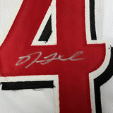 Framed Autographed/Signed Nick Lodolo 35x39 Cincinnati White Jersey BAS COA