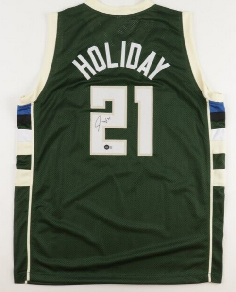 Basketball Holidays In Jersey 2021 Jrue Holiday Milwaukee Bucks