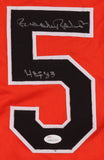 Brooks Robinson Signed Baltimore Orioles Jersey (JSA) Inscribed "HOF 83"
