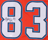 Mark Clayton Signed Miami Dolphins Jersey (JSA COA) 5xPro Bowl W.R.
