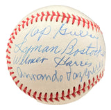 Negro League Legends Multi Signed Baseball 7 Signatures BAS AC22527