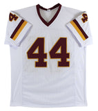 John Riggins Authentic Signed White Pro Style Jersey Autographed BAS Witnessed