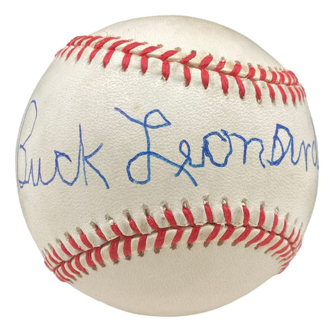 Buck Leonard Signed Official National League Baseball BAS BK76775