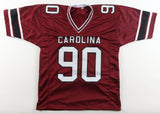 T J Sanders Signed South Carolina Gamecocks Jersey /T.S.E./ Buffalo Bills / Edge