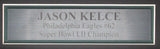 Jason Kelce Signed/Auto Green Philadelphia Eagles Jersey Framed PSA/DNA 189798