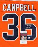 Jack Campbell Signed Edmonton Oilers Jersey (JSA COA) 2022 All Star Goaltender
