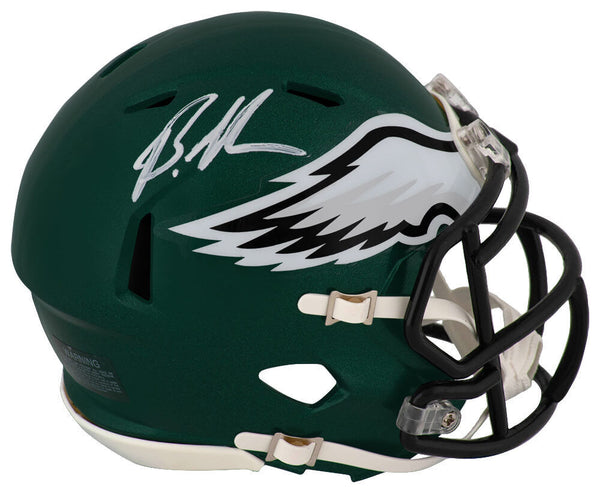 Brandon Graham Signed Philadelphia Eagles Riddell Speed Mini Helmet - (SCHWAR...
