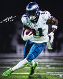 AJ Brown Signed 16x20 Philadelphia Eagles Vertical Spotlight Photo BAS ITP