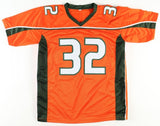 Frank Gore Signed Miami Hurricanes Jersey (JSA COA) Freshman to Junior Uniform #
