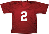 ALABAMA PATRICK SURTAIN II AUTOGRAPHED MAROON JERSEY BECKETT WITNESS 213091