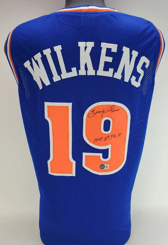 Lenny Wilkens Signed Cleveland Cavaliers Jersey "HOF 89, 98, 10" (Beckett Holo)