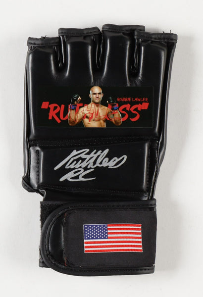 Robbie Lawler Signed UFC / MMA USA Glove Inscribed "Ruthless" (Beckett) HOF 2023
