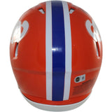 Bo Nix Autographed Denver Broncos Authentic 1966 TB Helmet Beckett Witness 57266