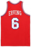 FRMD Julius Erving 76ers Signd Mitchell&Ness 1982-83 Hardwood Swingman Jrsy Insc