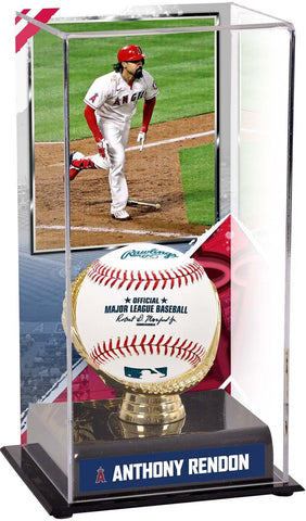 Anthony Rendon Los Angeles Angels Gold Glove Display Case with Image