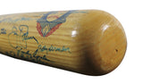 MLB HOFers (56) Mantle, Mays, Koufax, McCovey, Musial Signed HOF Logo Bat JSA