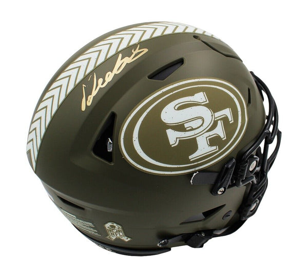 bike 49ers football helmets Deebo Samuel Signed San Francisco 49ers Speed Flex Authentic STS NFL H – Super Sports Center